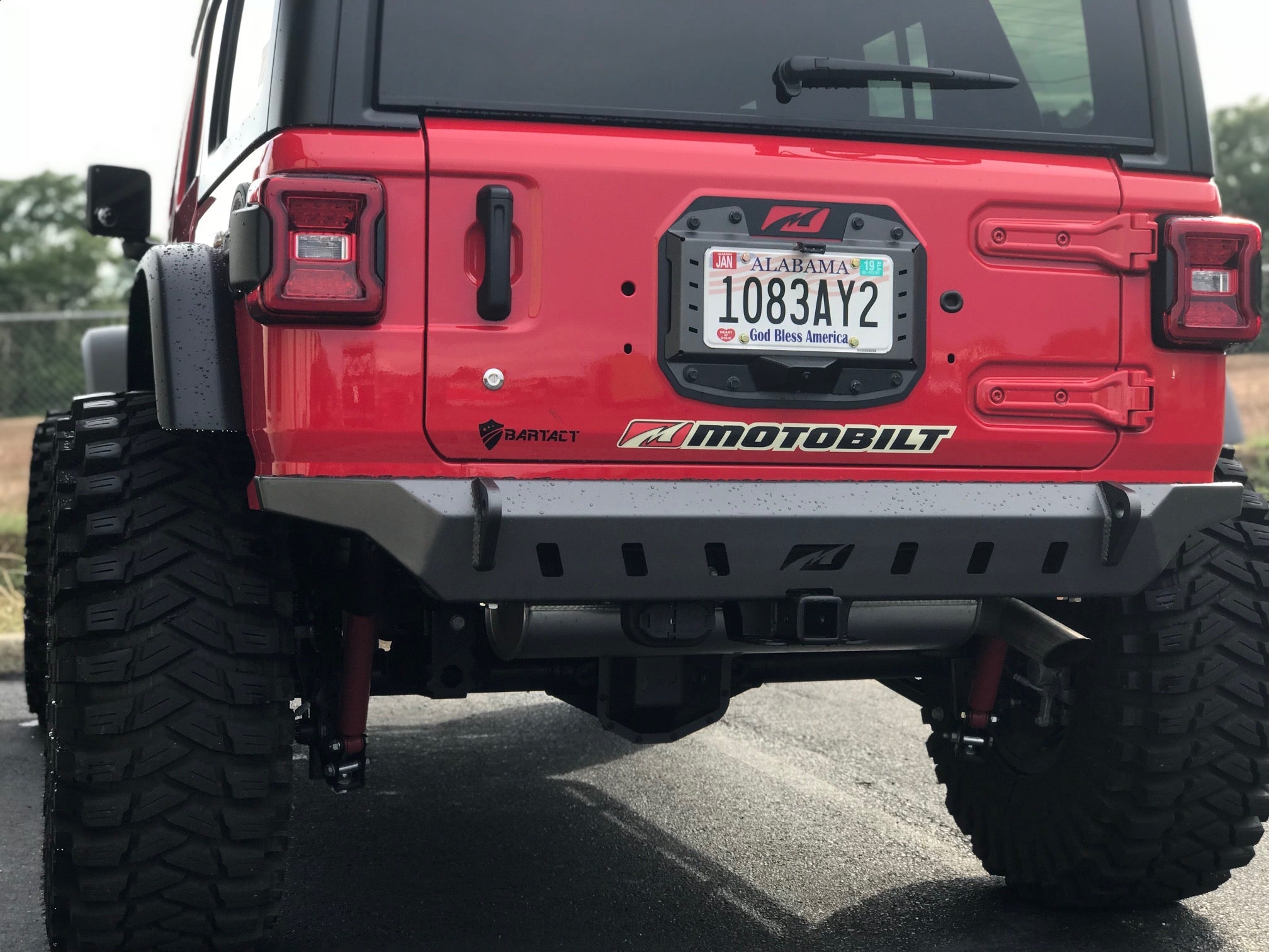 Crusher Series Rear Bumper No Spare for Jeep JL / JLU