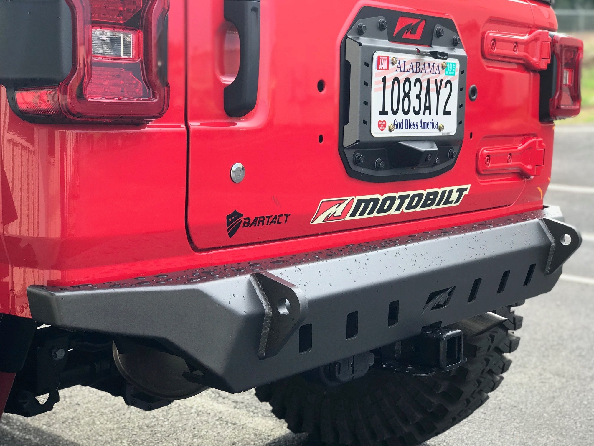 Crusher Series Rear Bumper No Spare for Jeep JL / JLU