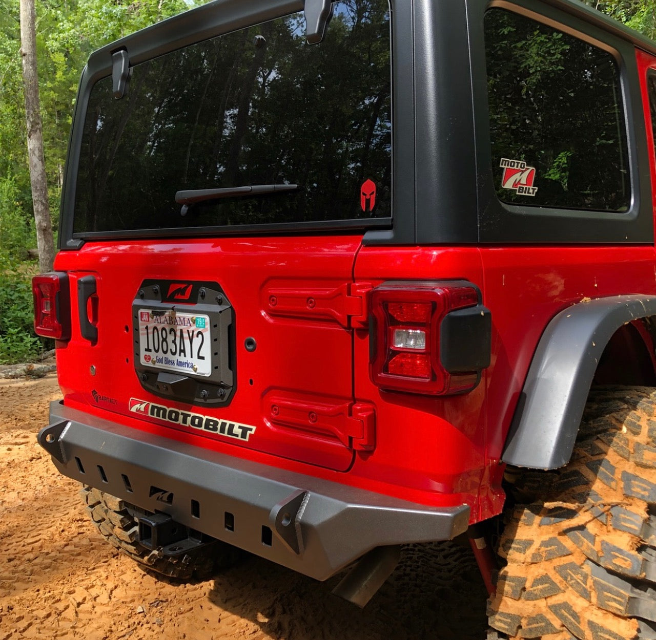 Crusher Series Rear Bumper No Spare for Jeep JL / JLU