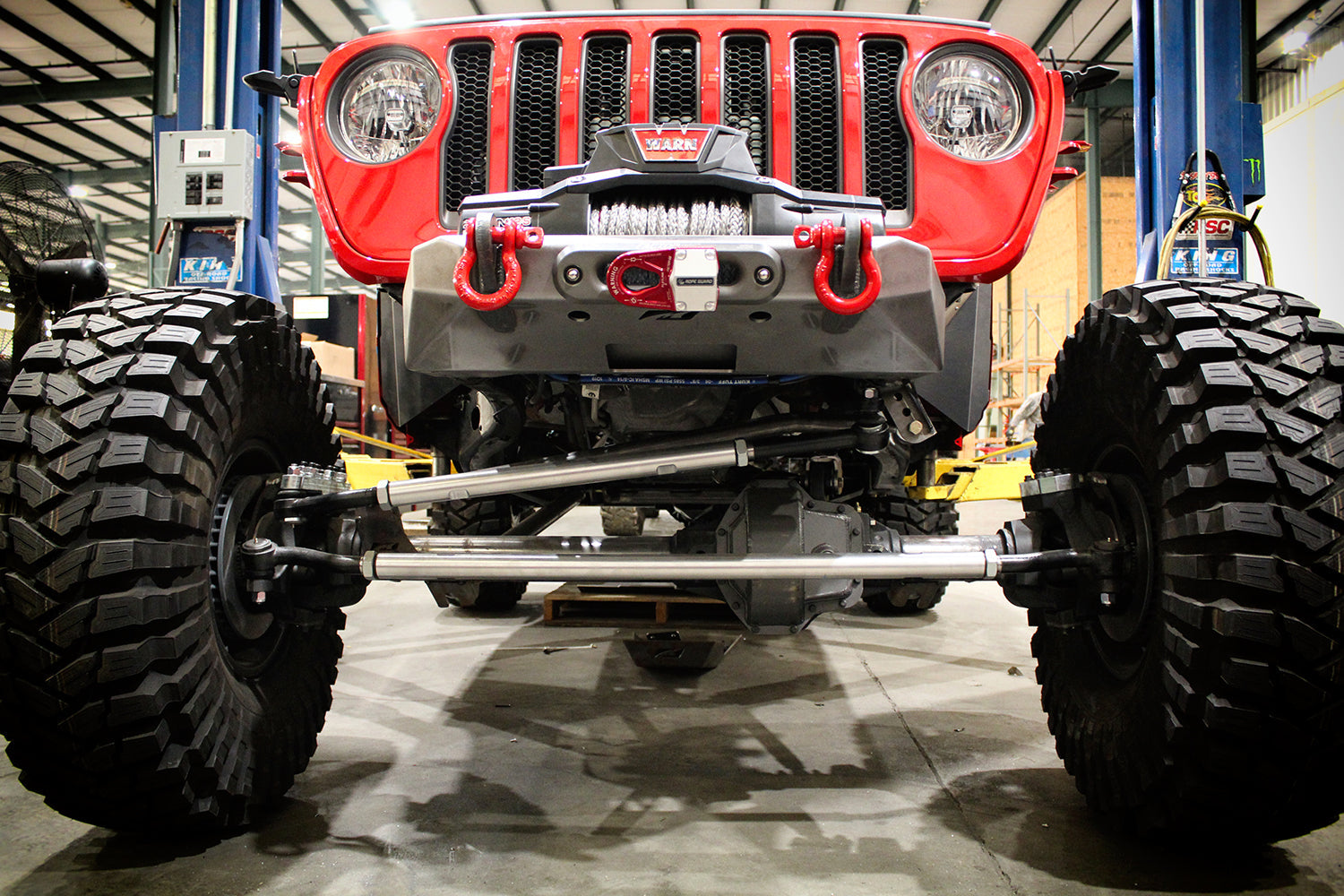 Tomahawk Frame Chop Front Bumper for Jeep JK, JL, JT