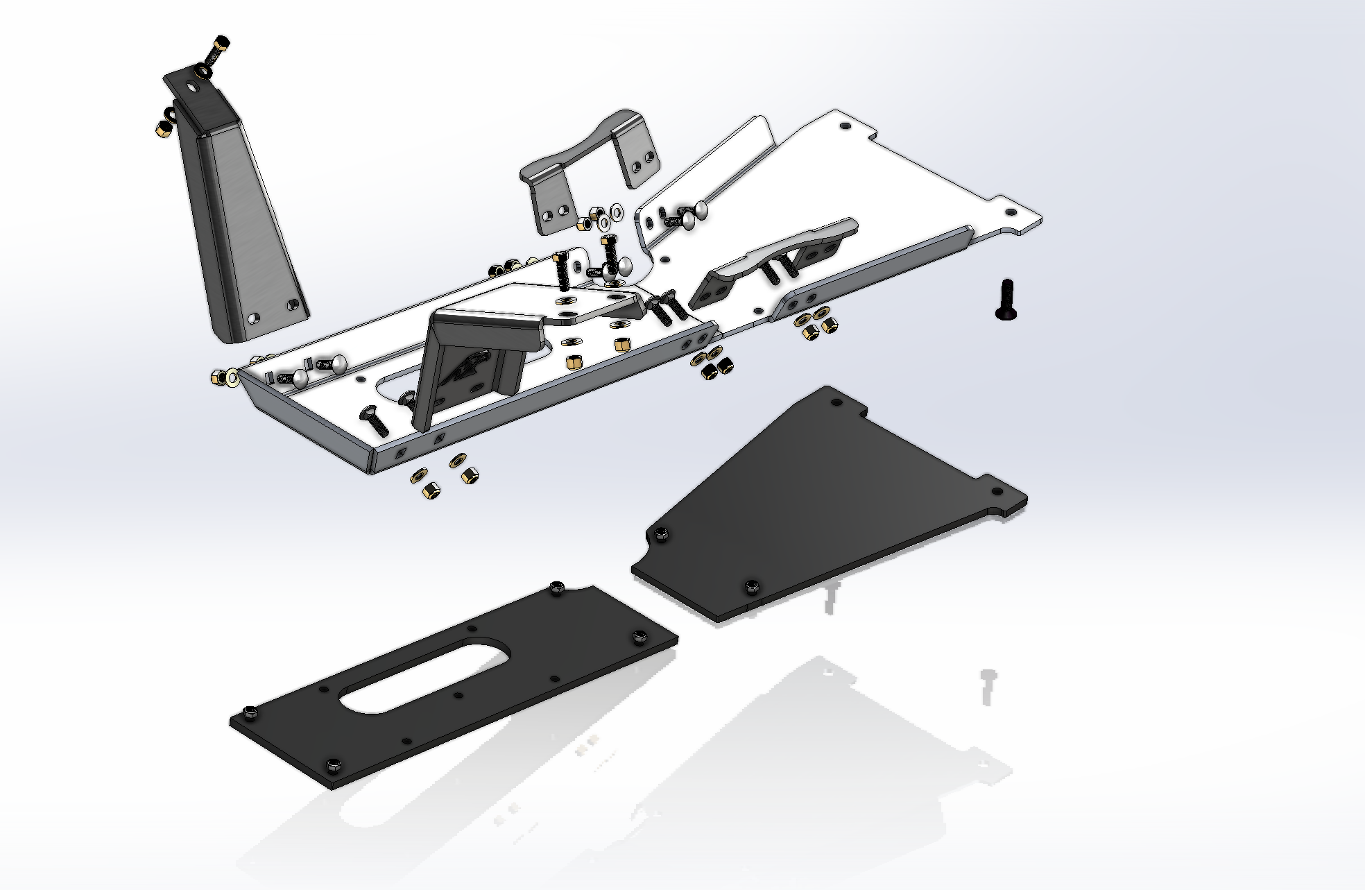 JL 3.6 V6 Engine/Trans MOD Skid (Modular Skid Kit)