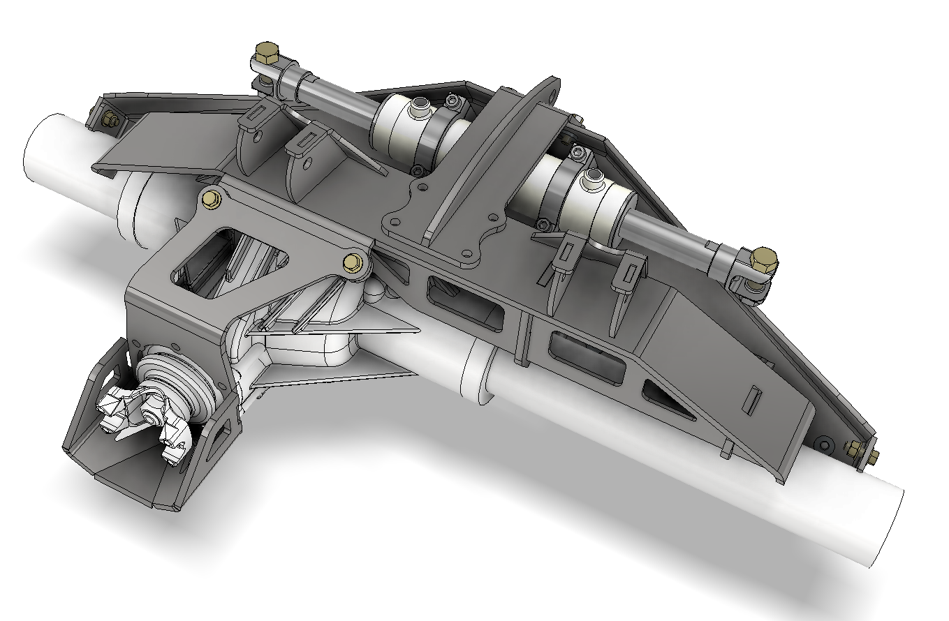 Front Axle Truss for Fusion/ECGS 14 Bolt Axle