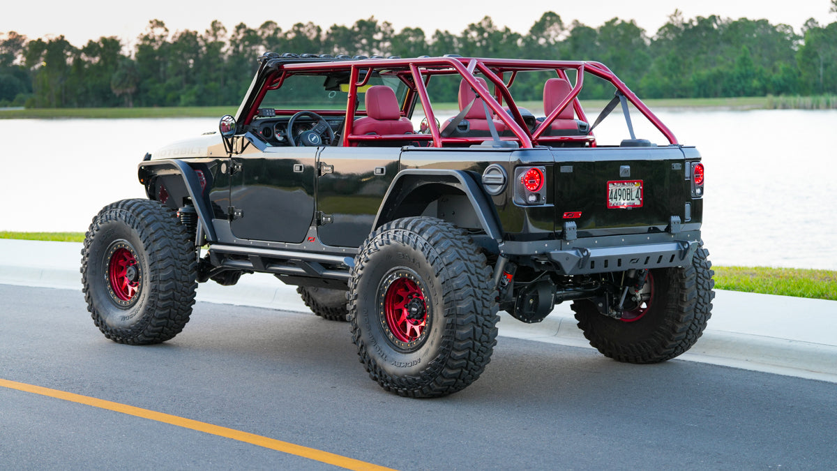 Aluminum Front Half Doors for Jeep JL/JLU/JT