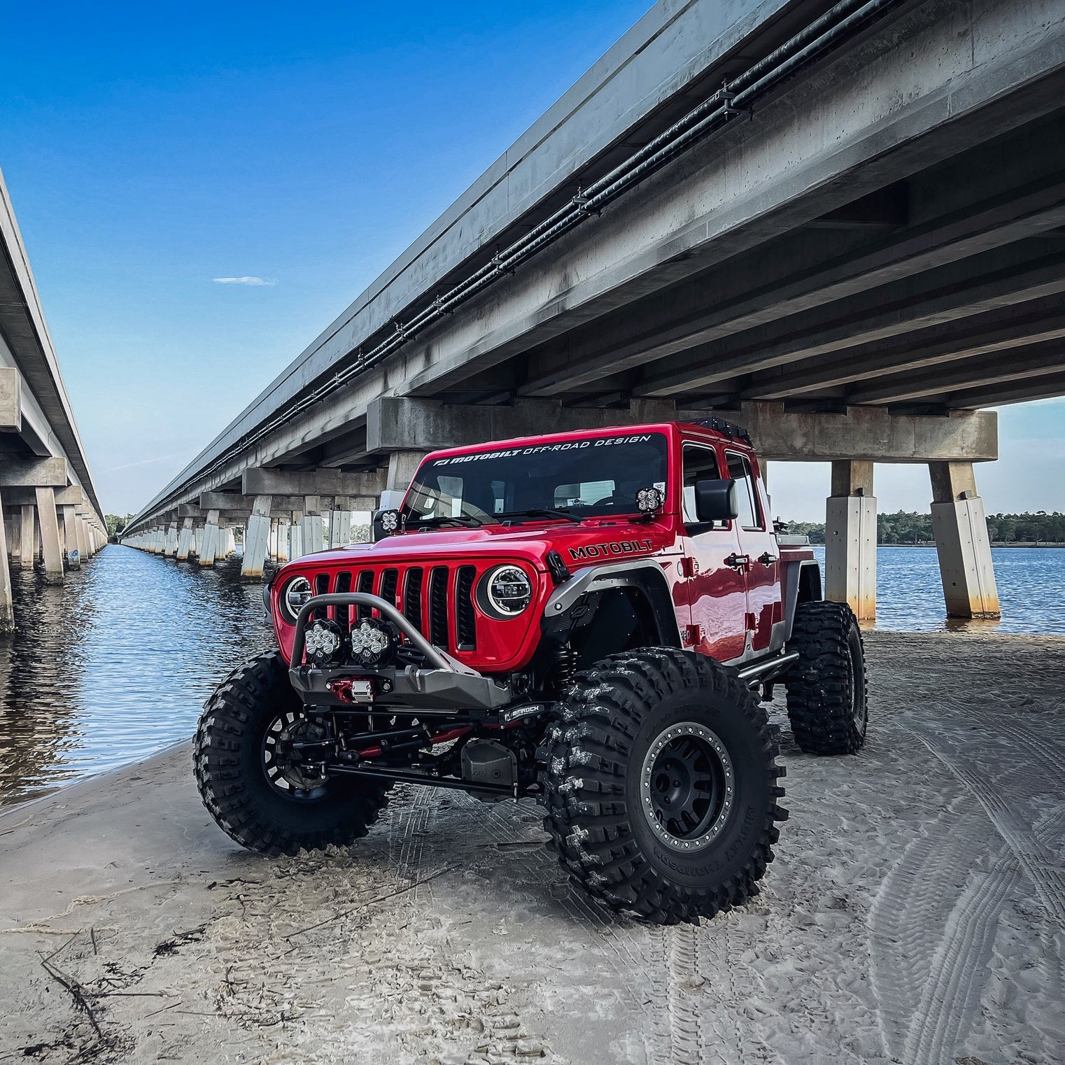 Tomahawk Frame Chop Front Bumper w/Bull Bar for Jeep JK, JL, JT