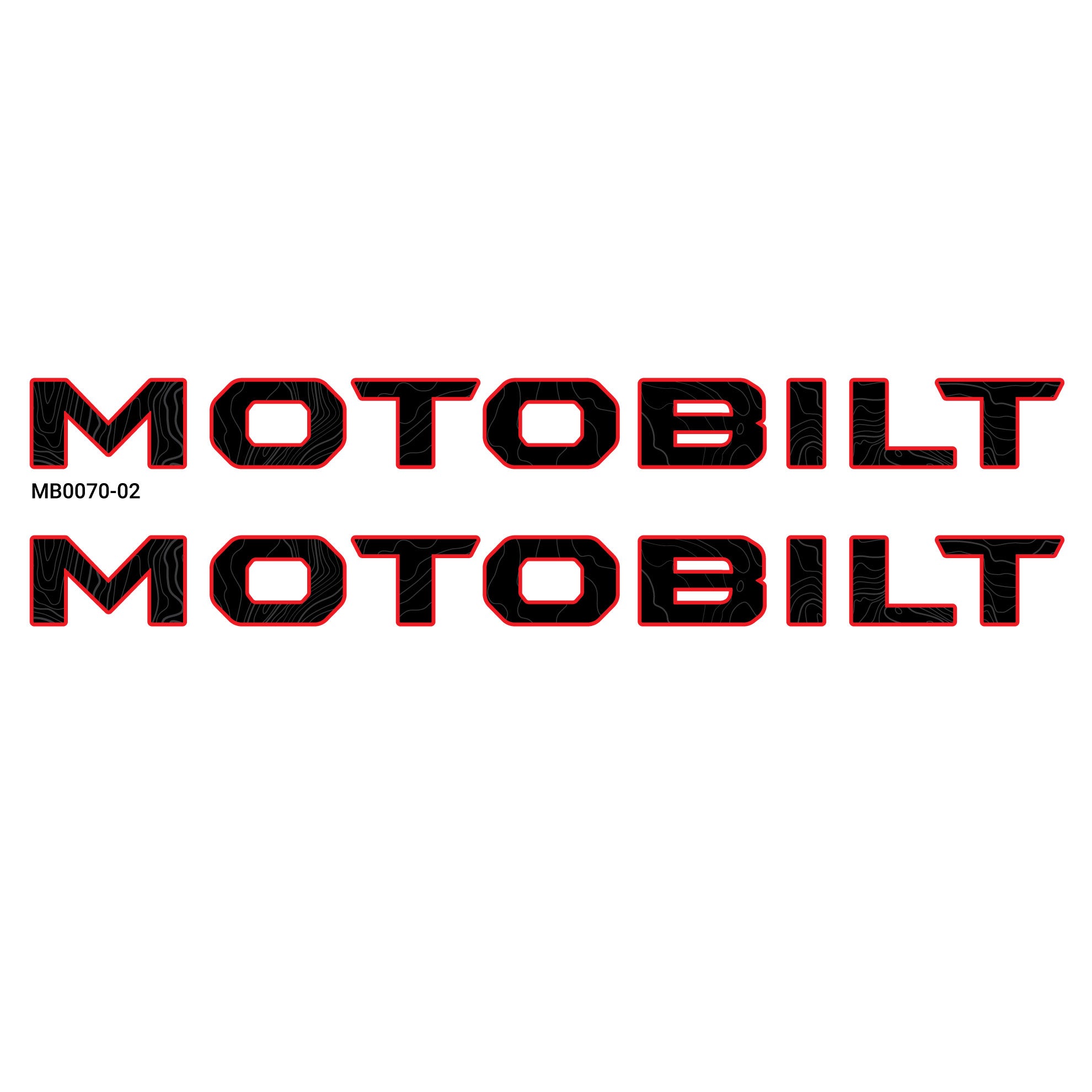 Motobilt Hood Sticker