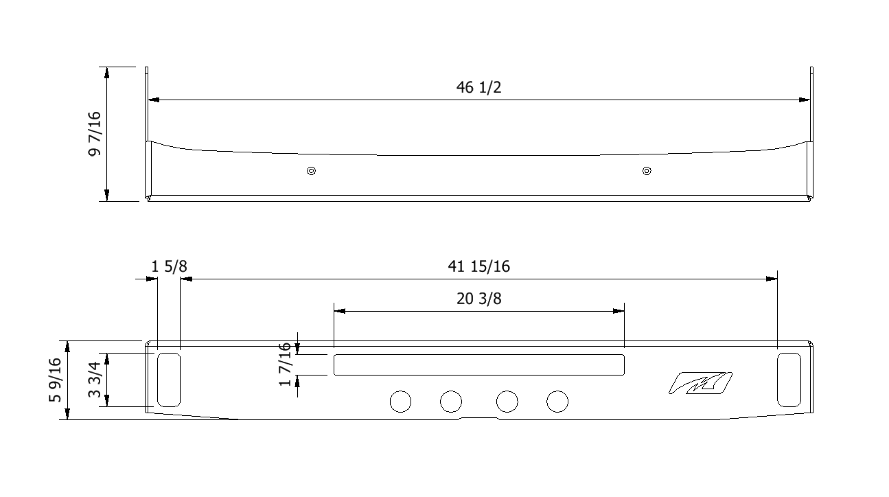 Micro Series Rear Bumper w/ Light Mount for Jeep JK / JKU