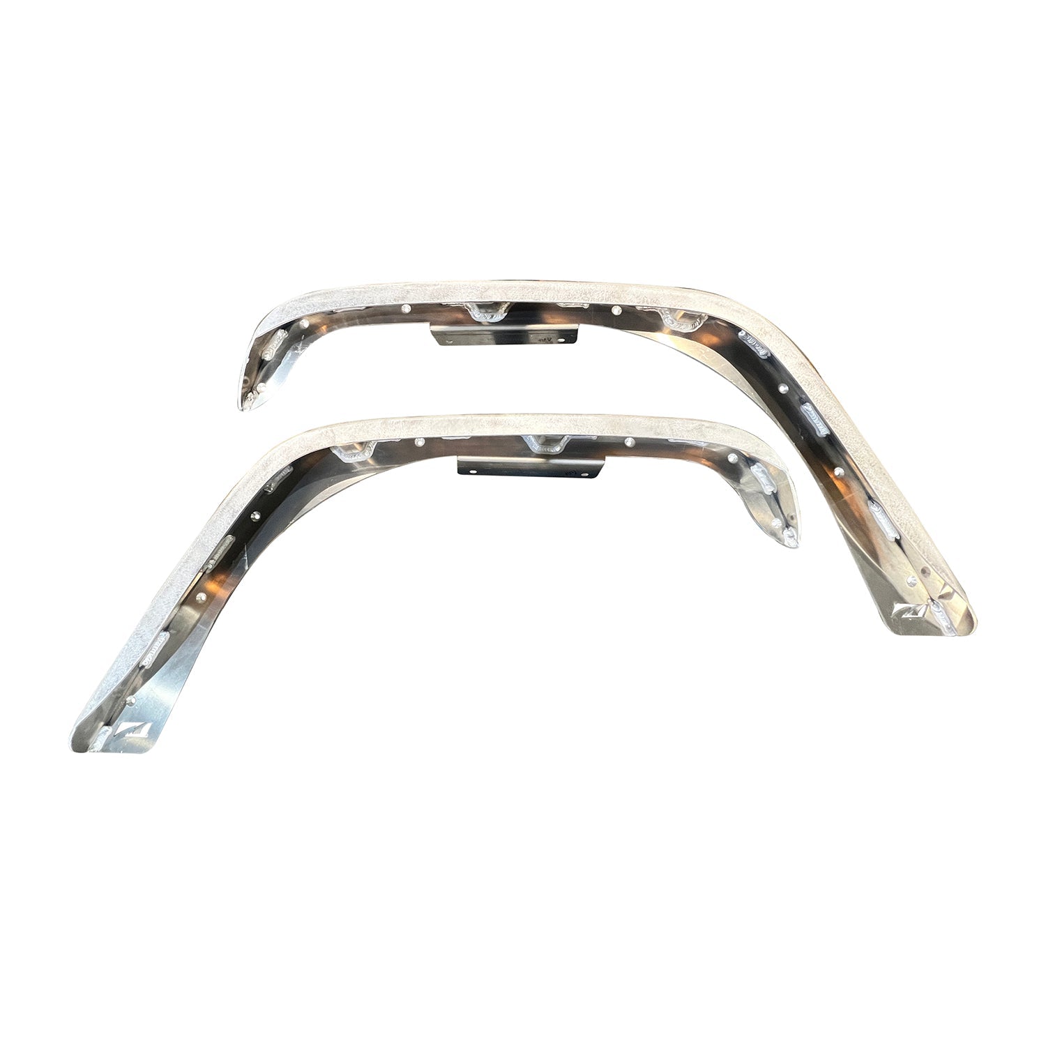 Aluminum Crusher 2" Front Fenders for Jeep JK / JKU