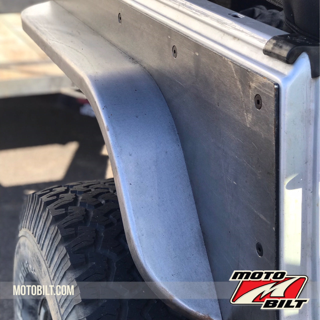 Fender Flares for Rear Comp Cut Corner - fits Jeep LJ