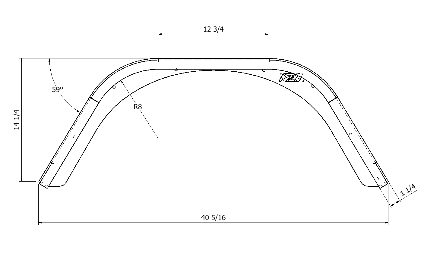 Rear Double Arch 2" Fender Flare Set for Jeep TJ/LJ