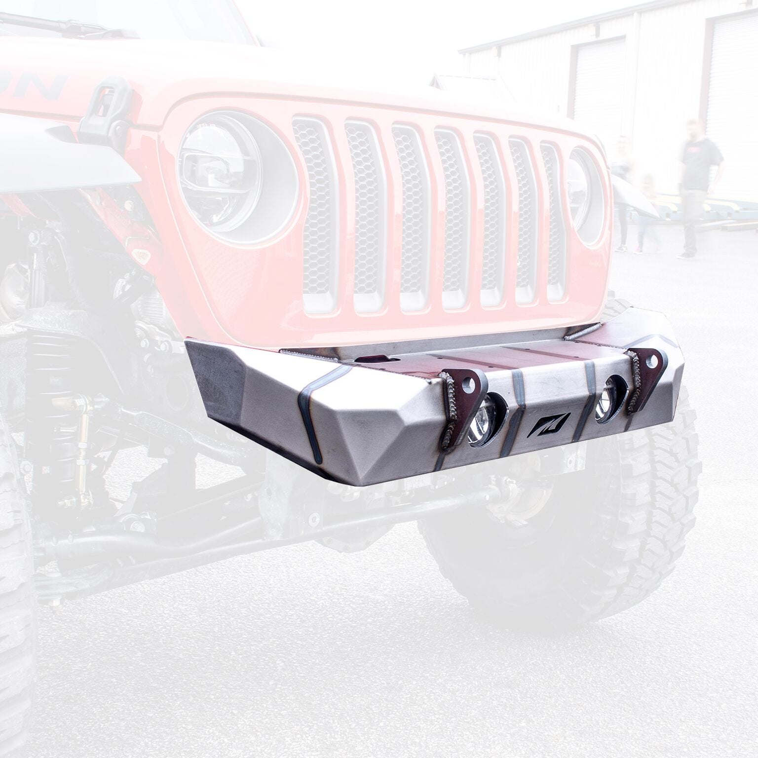 Hammer Series Front Bumper w/ Fog Mount - fits Jeep JL / JT