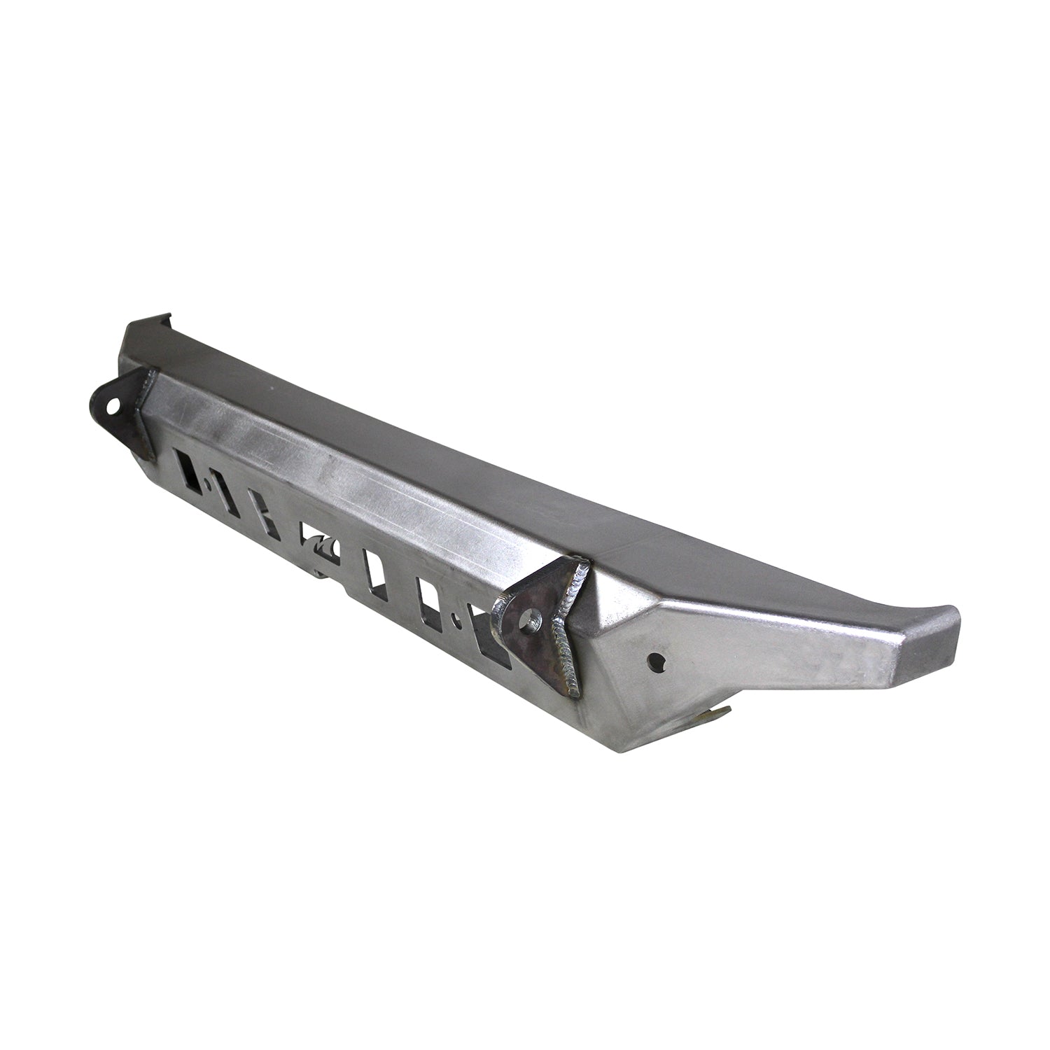 Rear Crusher Bumper w/Light Mounts Without Spare Cutout for Jeep JL