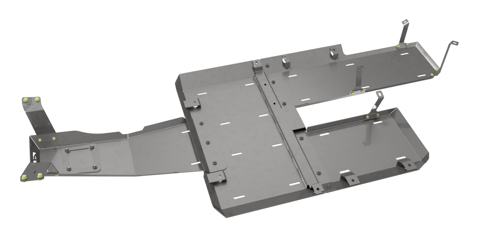 Skid Plate System for Jeep JL 4-Door 3.6L