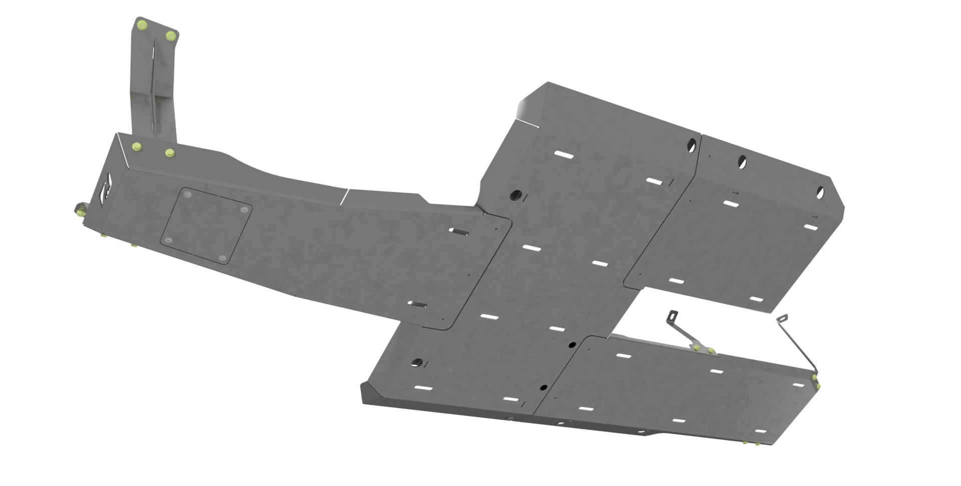 Skid Plate System for Jeep JL 4-Door 3.6L