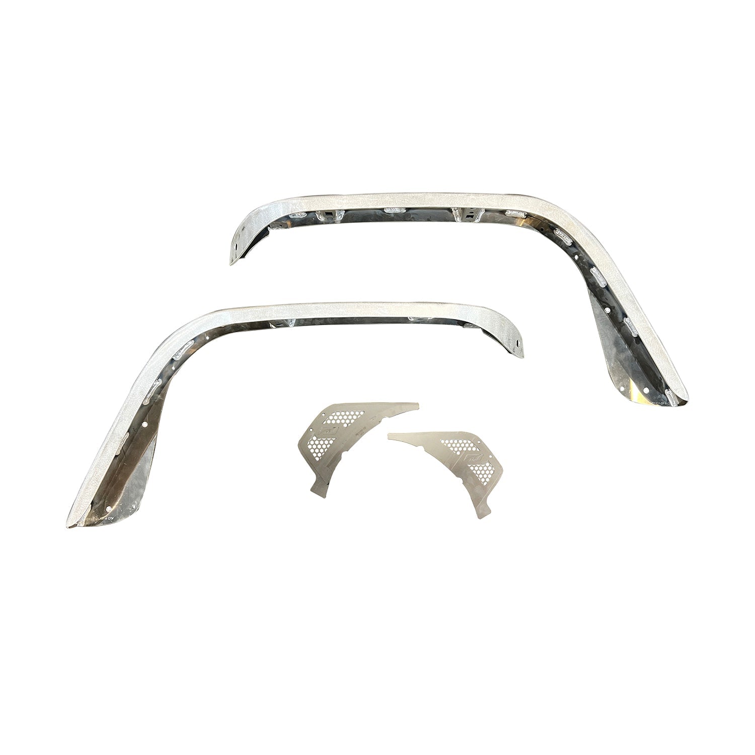 Aluminum Front Fender Flares for Jeep JL/JLU/JT Gladiator