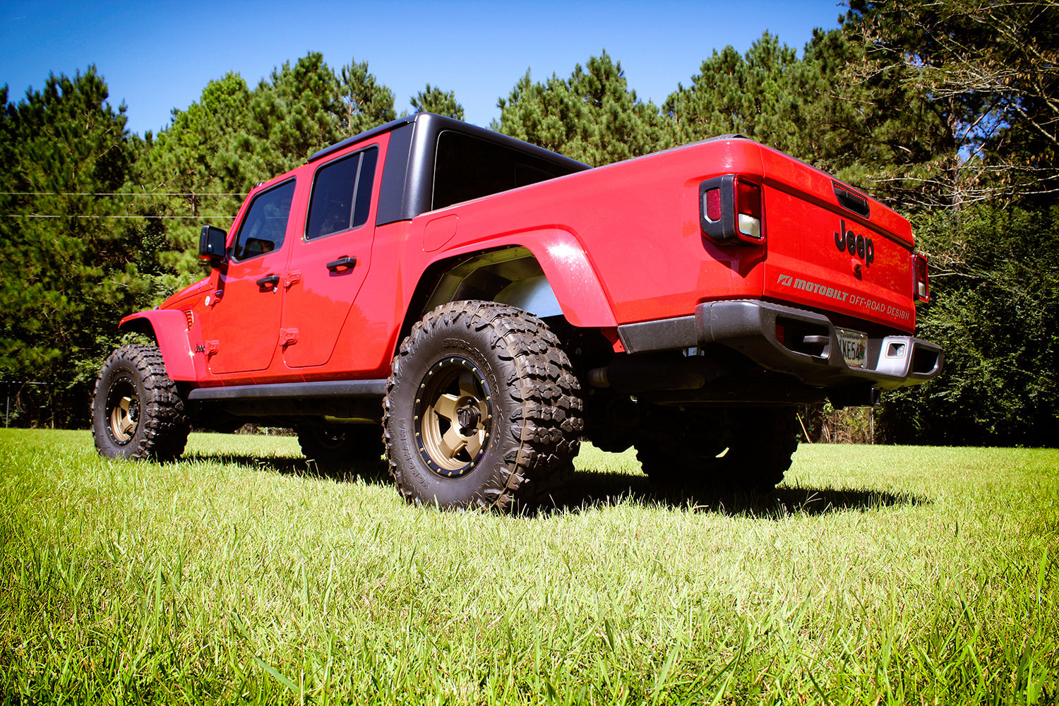 Rear Aluminum Inner Fenders for Jeep JT Gladiator