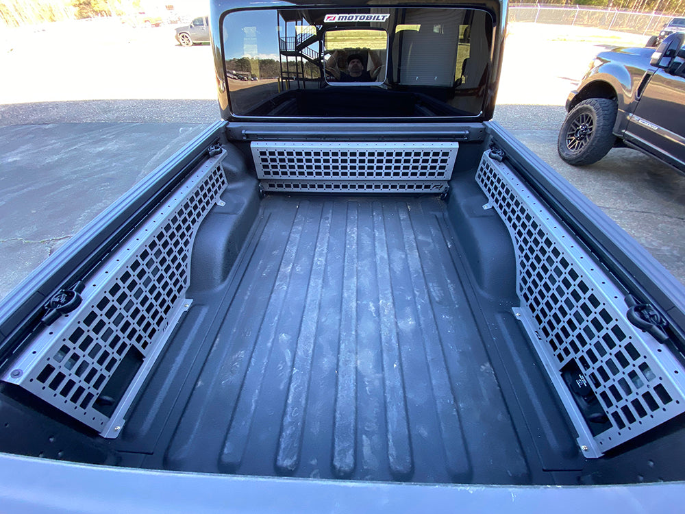 MOLLE Bed Panel Rack System 3 Panels for Jeep JT Gladiator