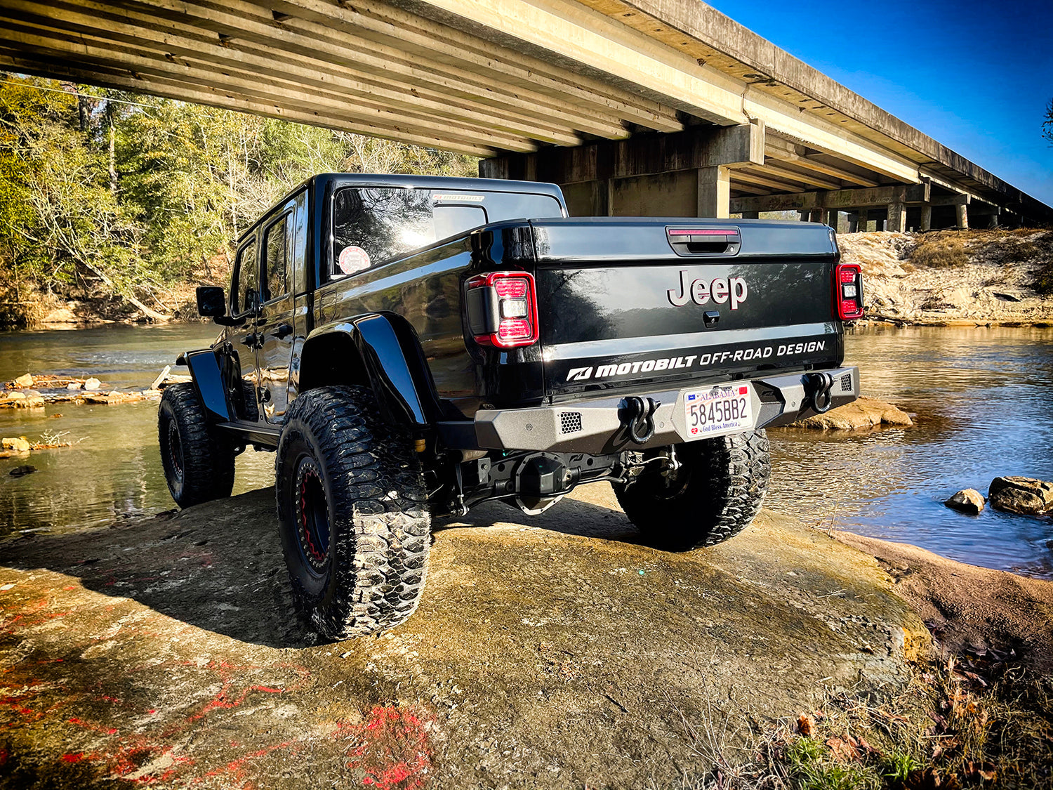 Gladius Rear Bumper for Jeep JT Gladiator