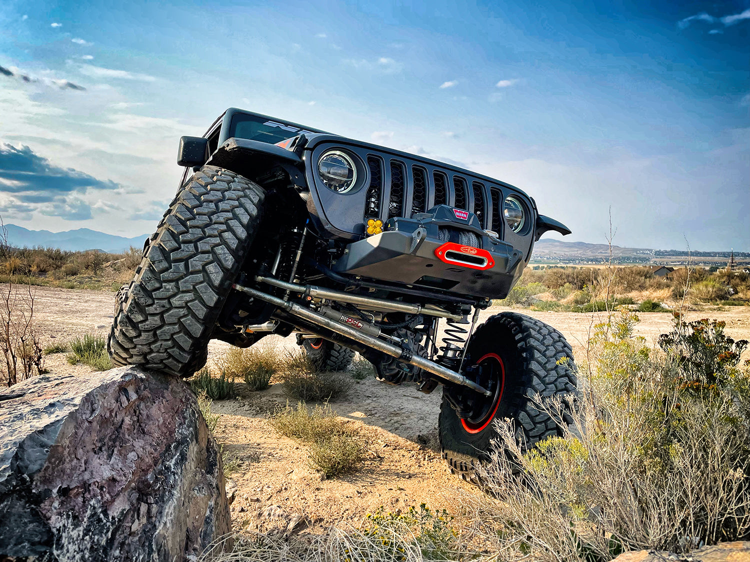 Tomahawk Frame Chop Front Bumper for Jeep JK, JL, JT