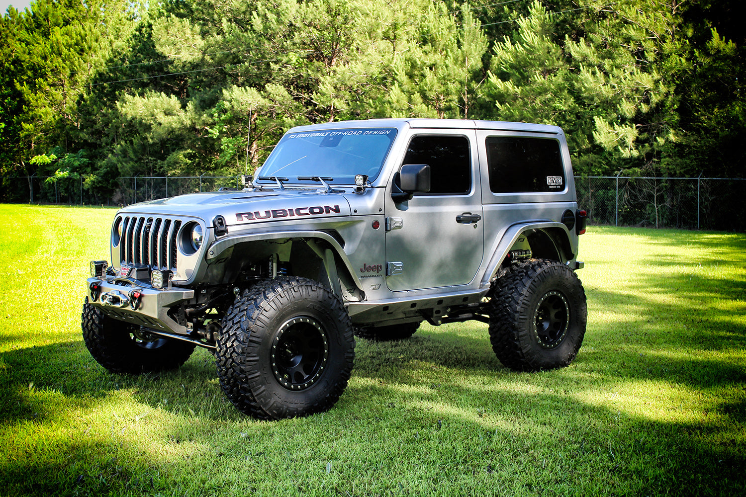 Rocker Guards w/ Step for Jeep JL 2 Door