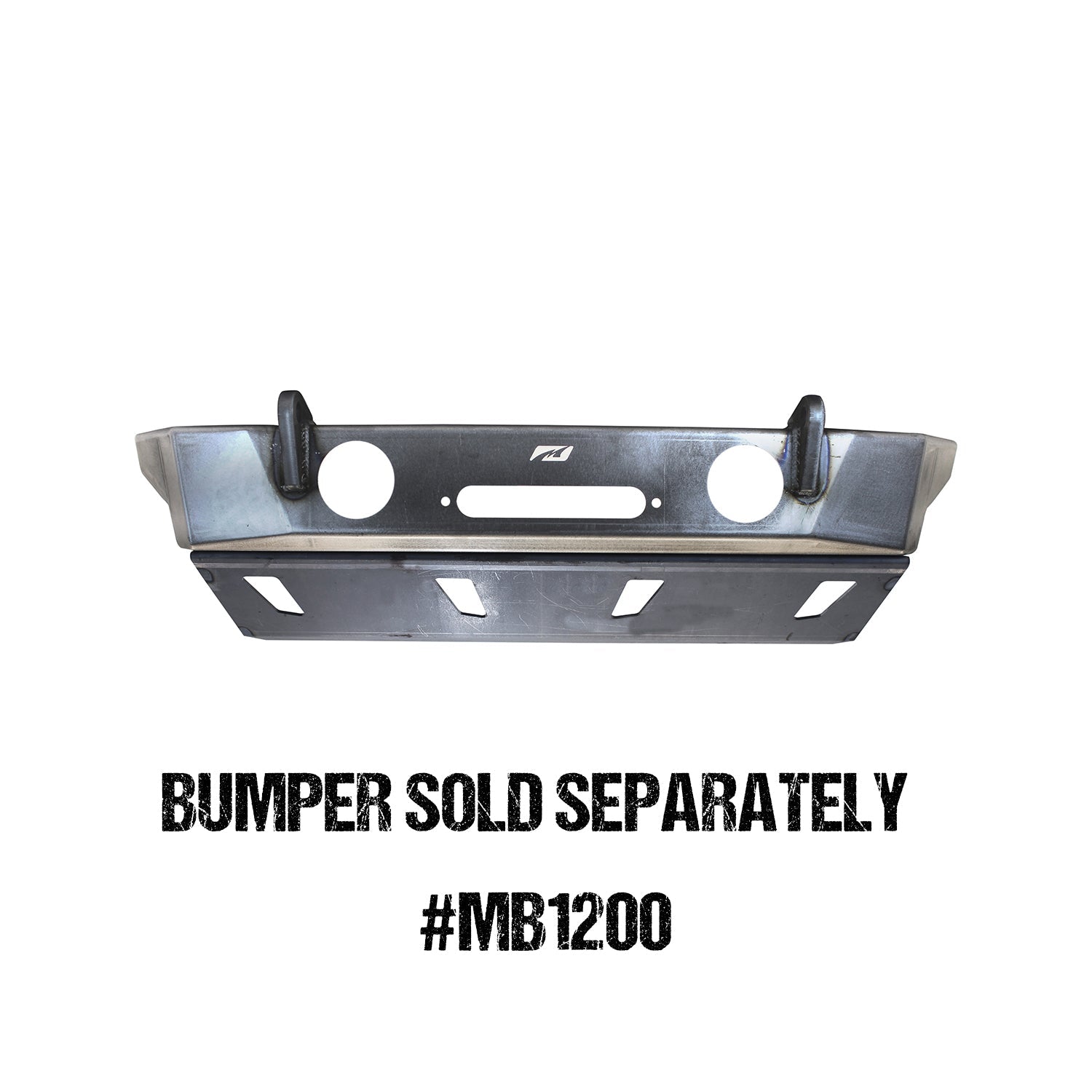 Skid Plate for Crusher HD Front Bumper for Jeep JL JT