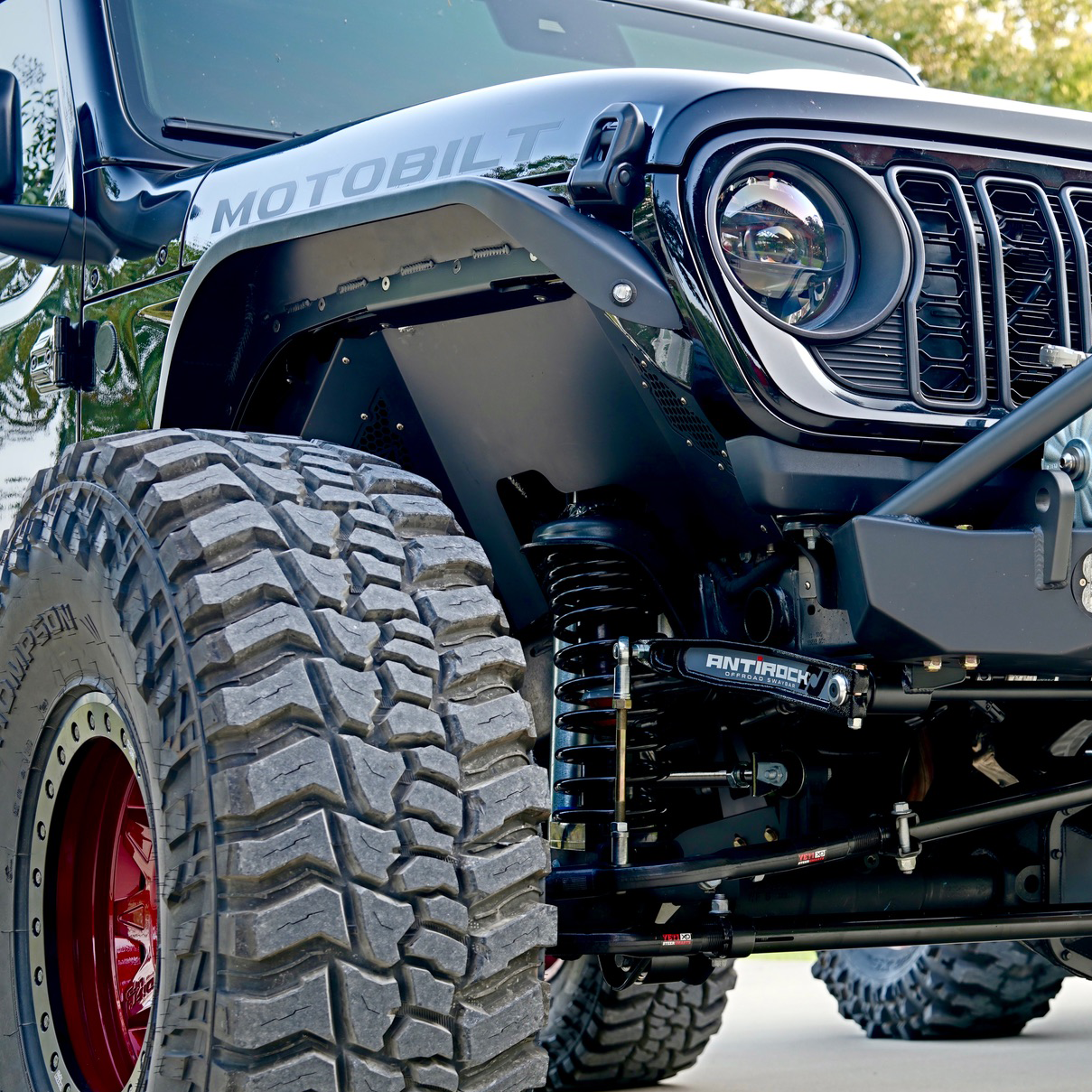 High Clearance Front Inner Fenders for Jeep JL/JLU/JT for 40"+ Tires