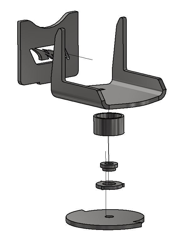 Universal Coil Mount for Frame