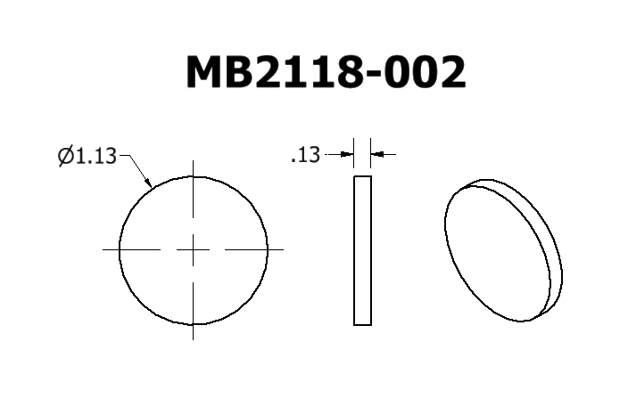 Round Tube End Caps