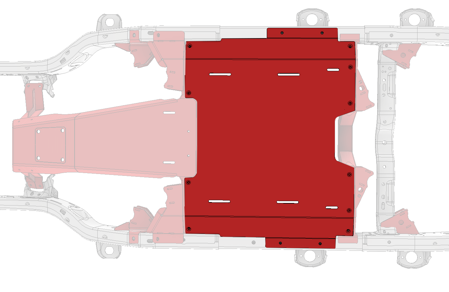 Belly Skid Replacement for Jeep JLU