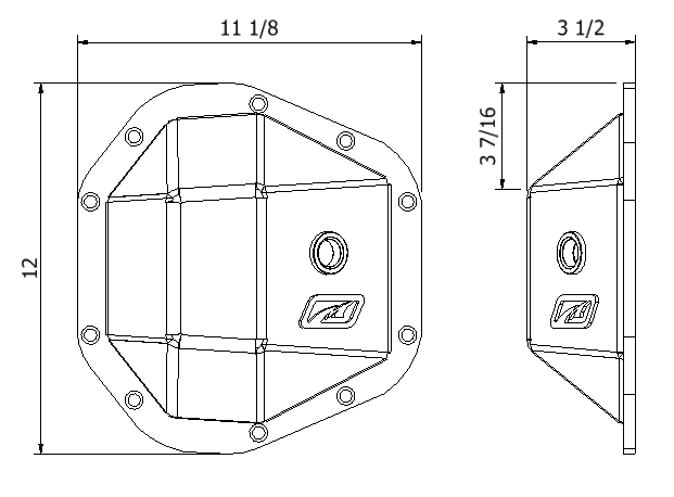 Dana 60 Diff Cover