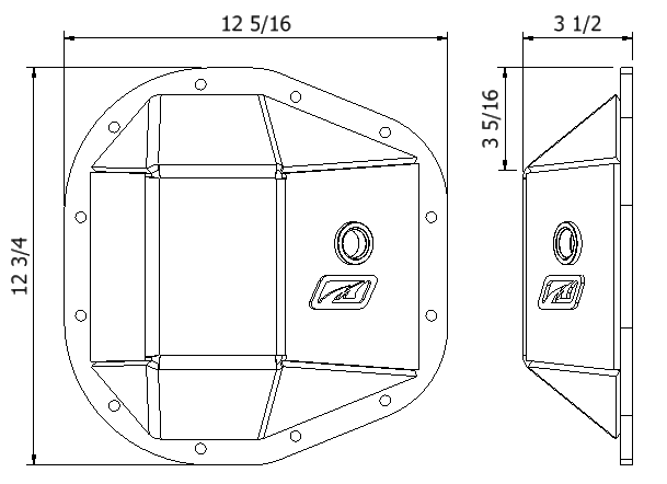 Sterling 10.25 & 10.5 Diff Cover