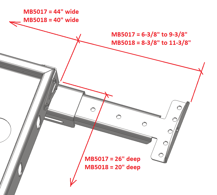 Interior Cargo Rack for Jeep JL / JLU / JT/ JK / JKU