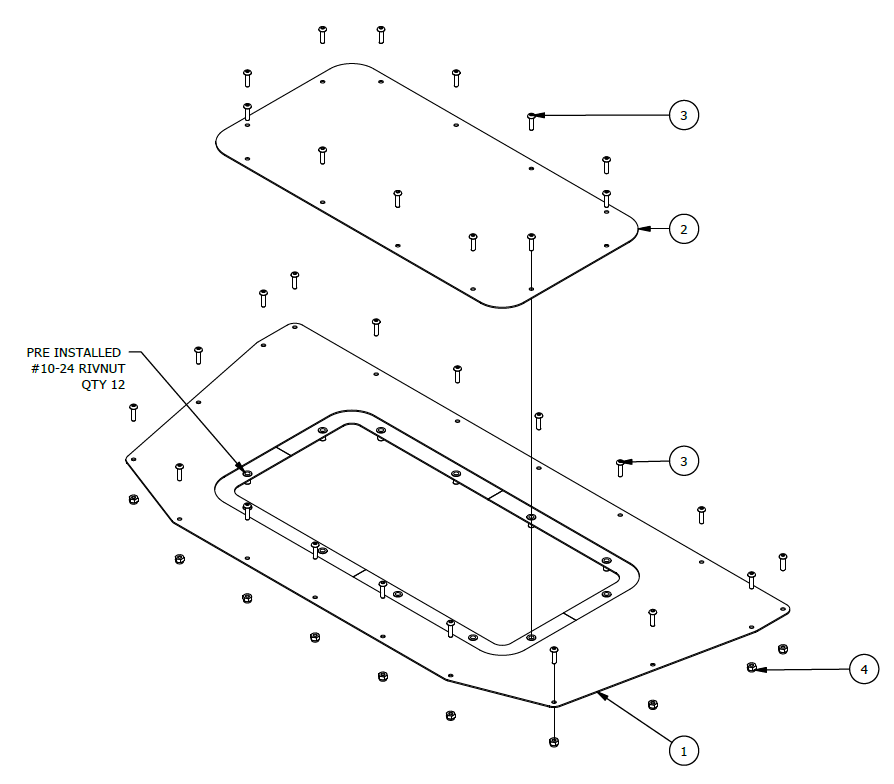 Fuel Cell Access Hatch for Jeep JK/JKU