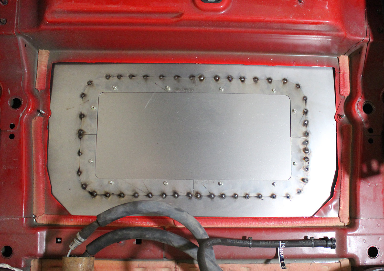 Rear Mount Fuel Cell Access Hatch for Jeep JL