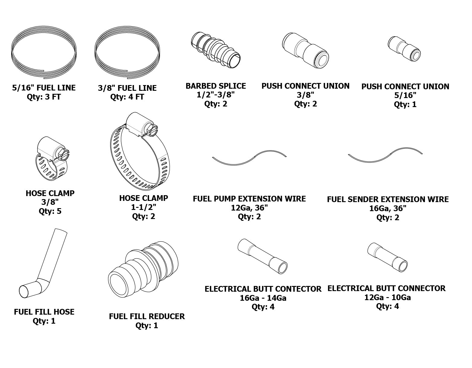 JL EVAP and Fuel Line Modification for Rear Tank