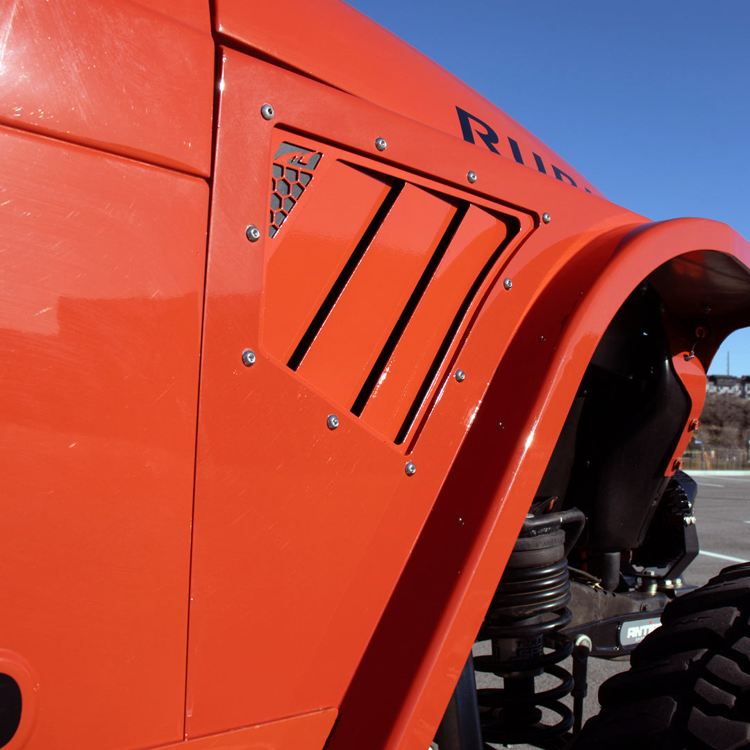 Aluminum Highline Front Fenders 2" Flare for Jeep TJ / LJ