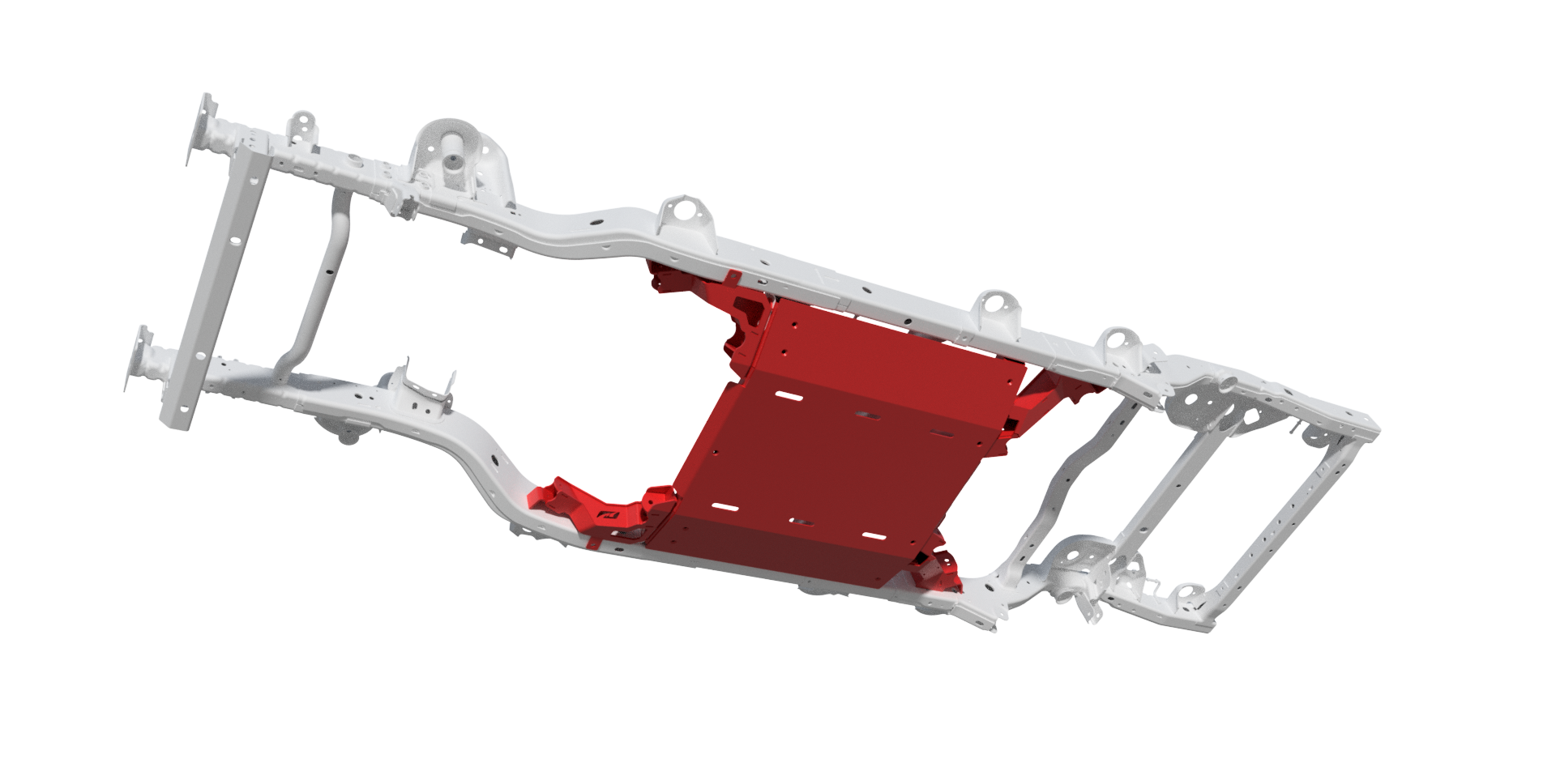 2007-2011 Jeep JKU 4 link Suspension Bracket & Skid Kit