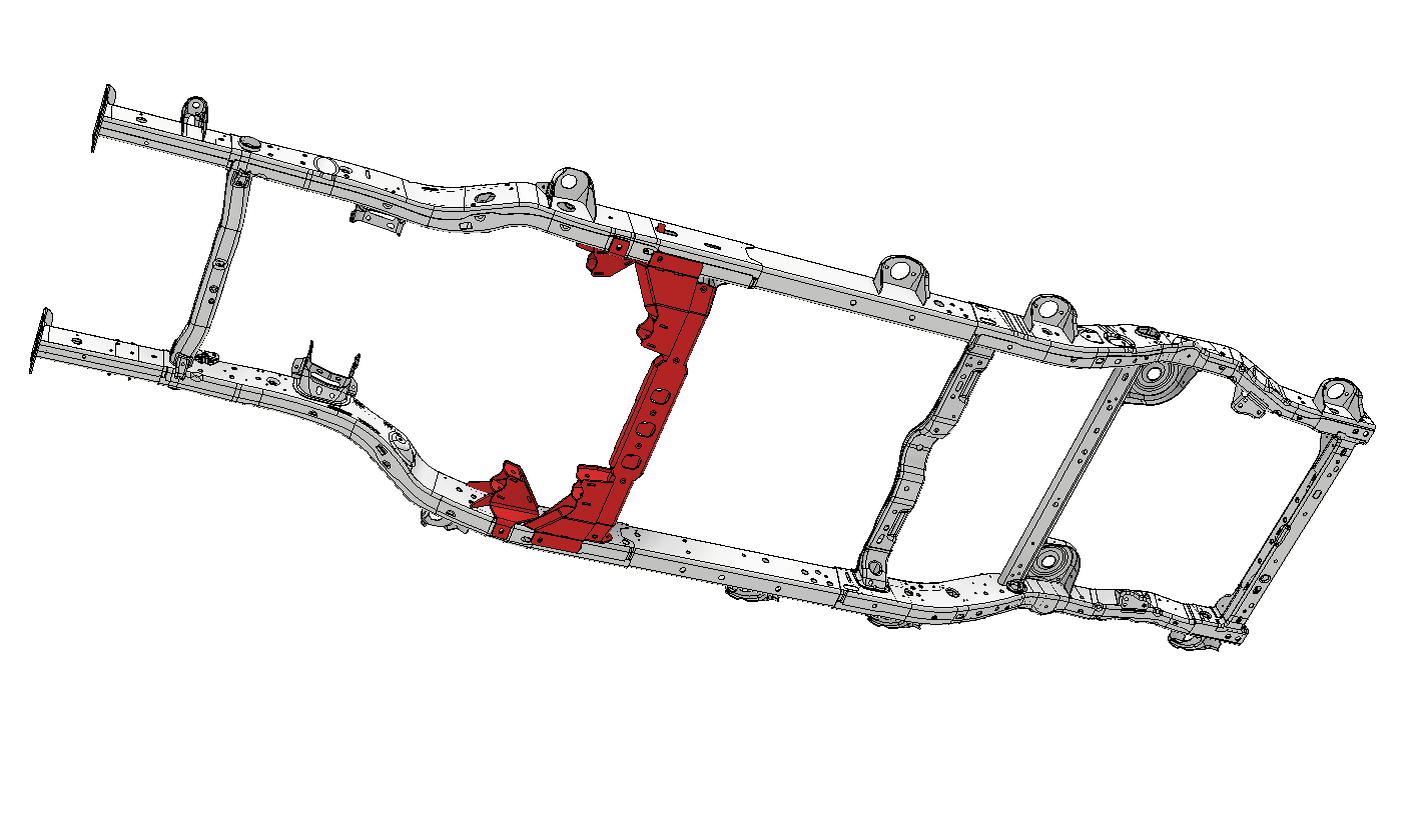 Front 3 or 4 Link Suspension Bracket Kit for Jeep JLU