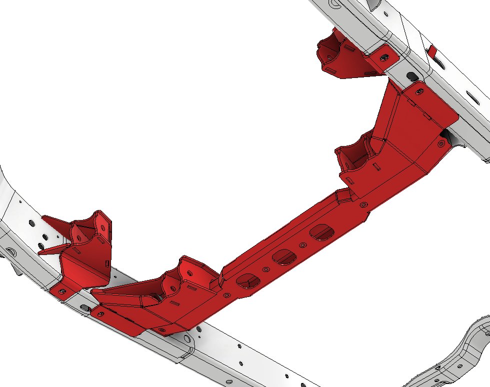 Front 3 or 4 Link Suspension Bracket Kit for Jeep JLU