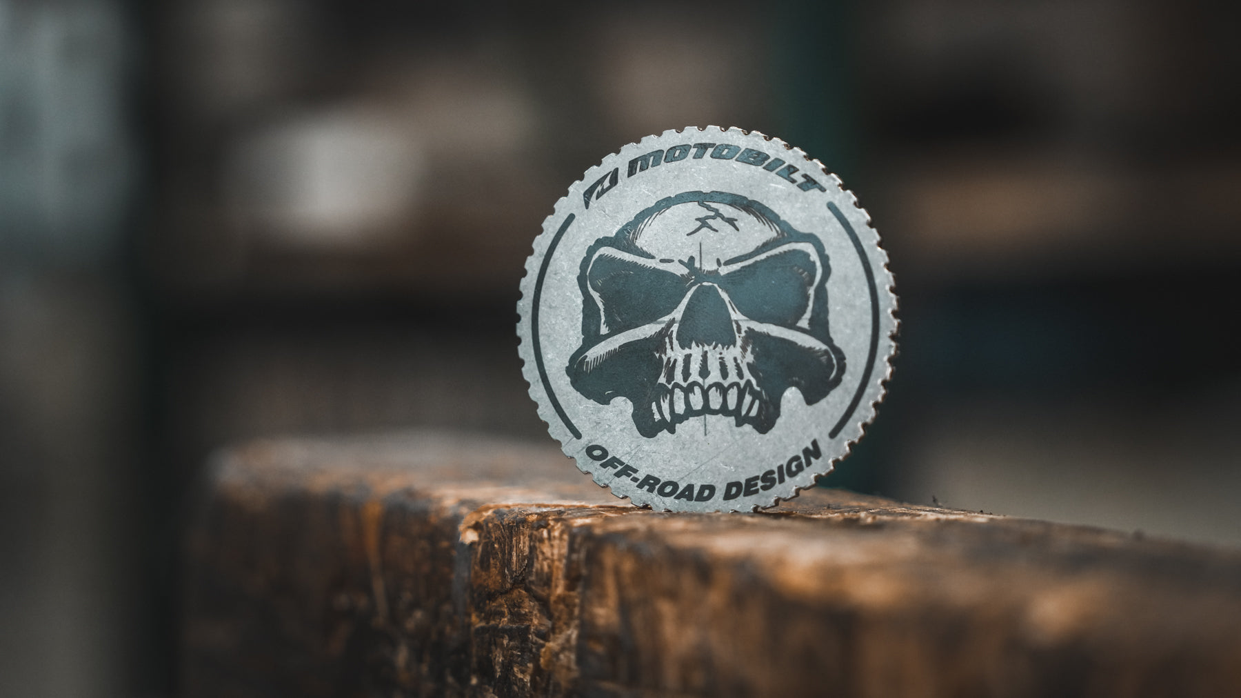 Motobilt Skull Trail Badge