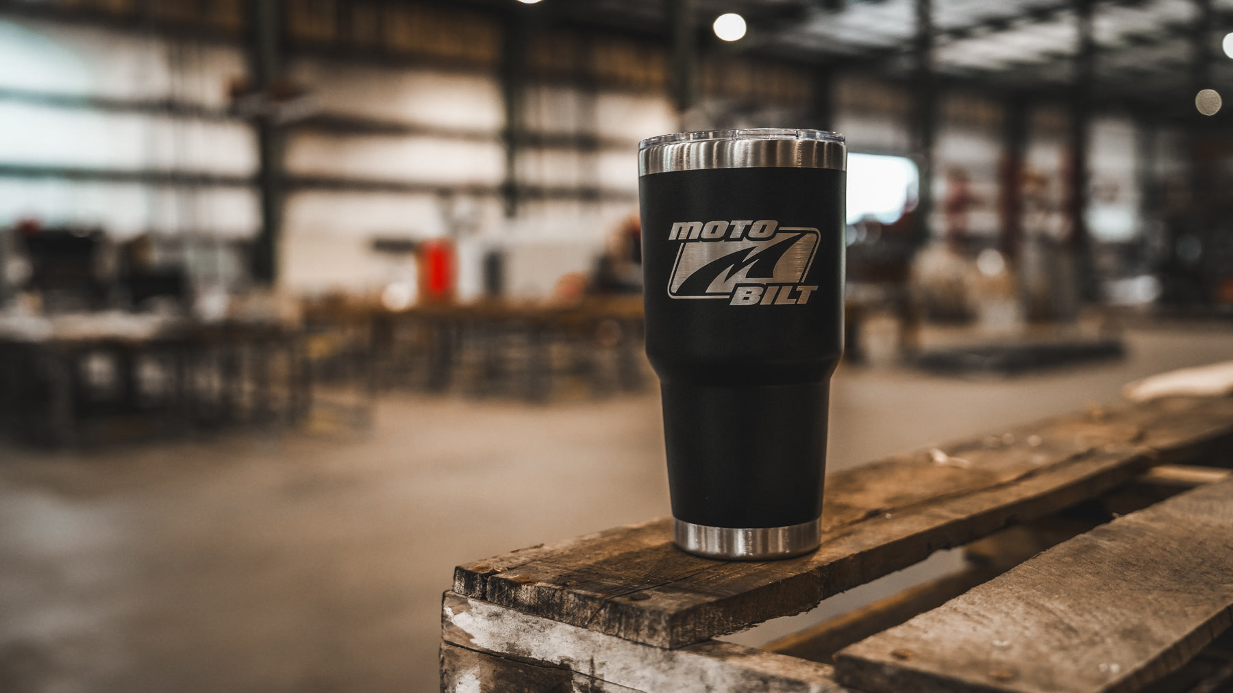 Motobilt Logo 30oz Tumbler Black