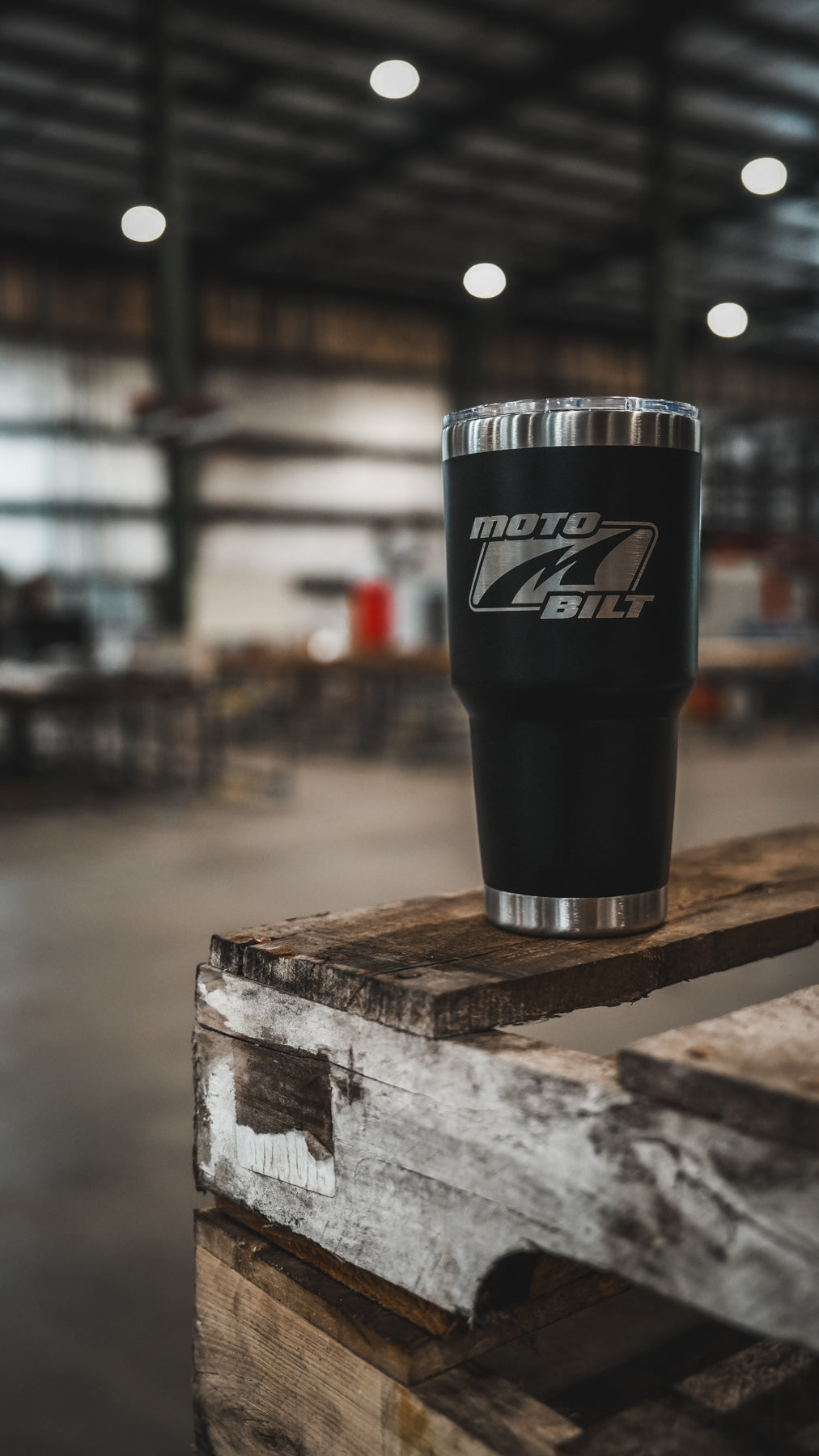 Motobilt Logo 30oz Tumbler Black