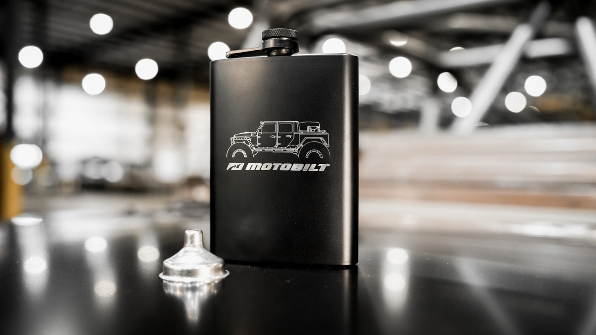 Motobilt Bobbed JT Outline Flask