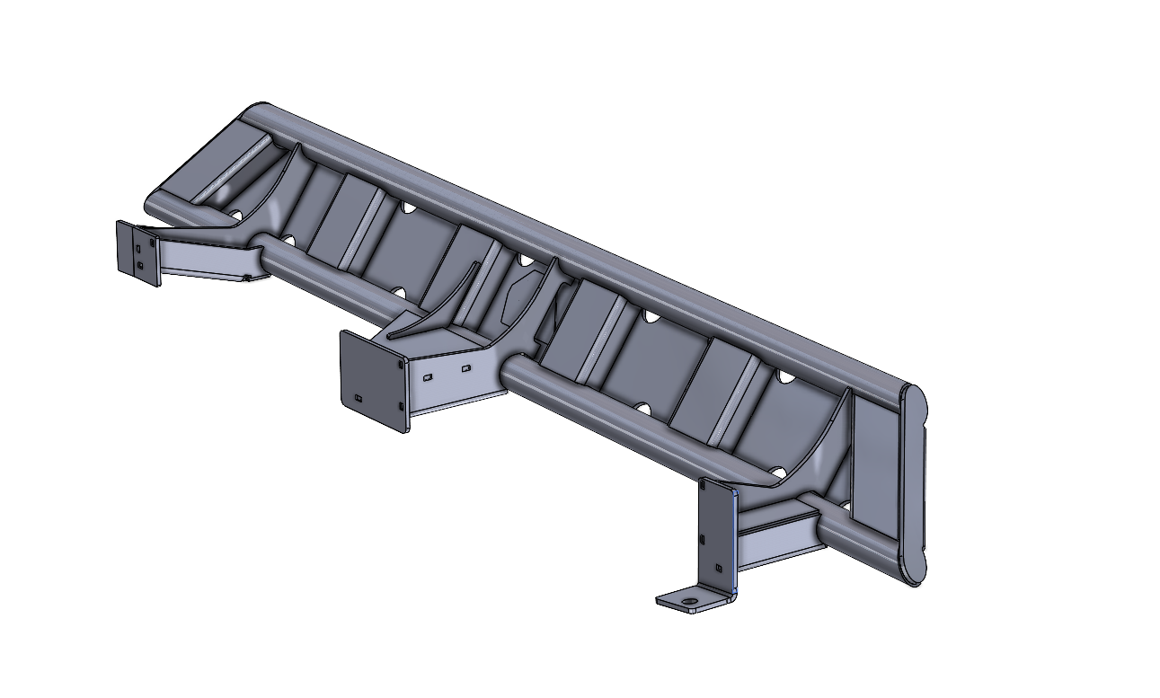 JLU Rock Sliders - Frame Mounted - Rimrocker Series