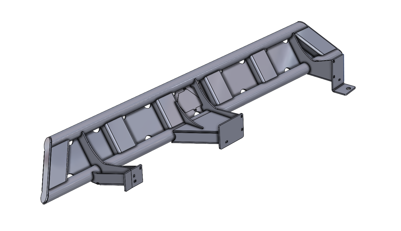 JLU Rock Sliders - Frame Mounted - Rimrocker Series