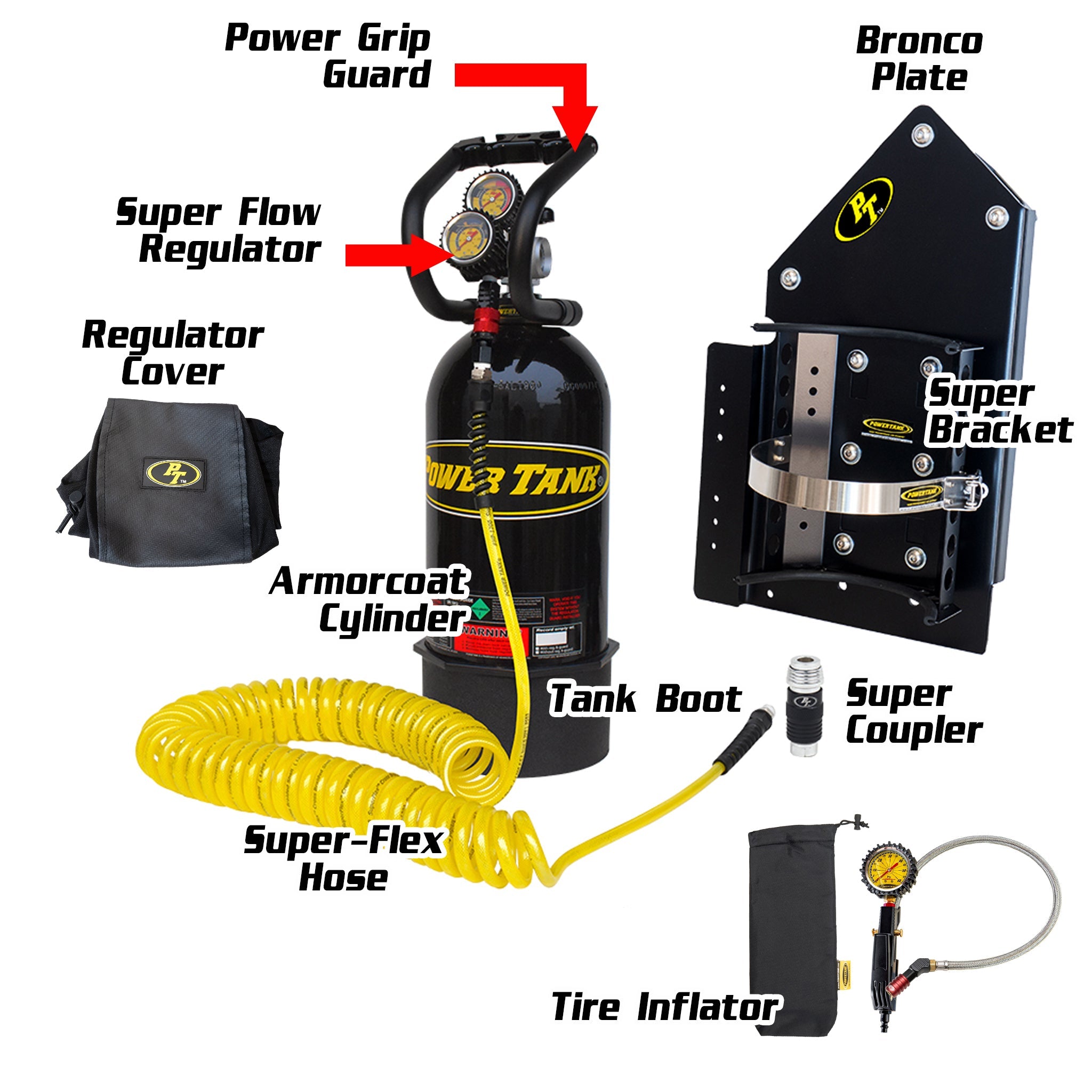 10 lb. 4 Door Bronco Edition Power Tank (6th Gen 2021+)