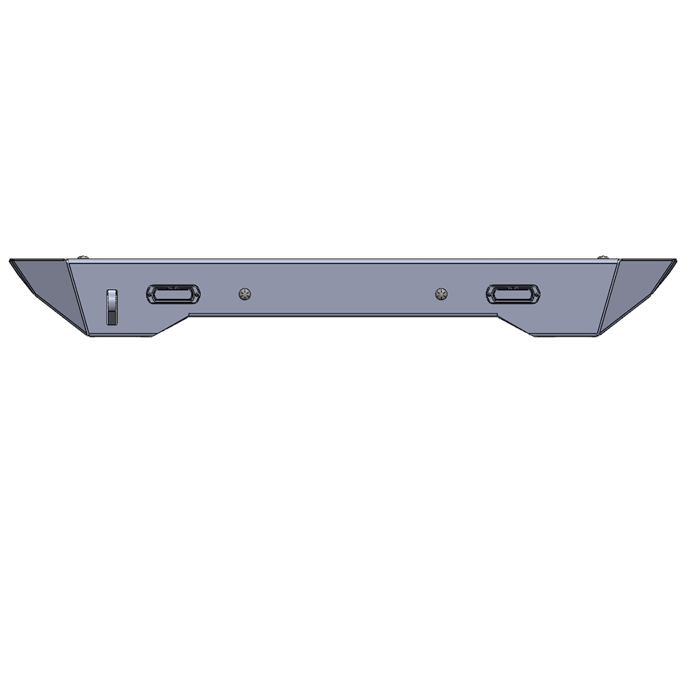 Savvy Krawler Lite High Clearance Aluminum Rear Bumper for JK