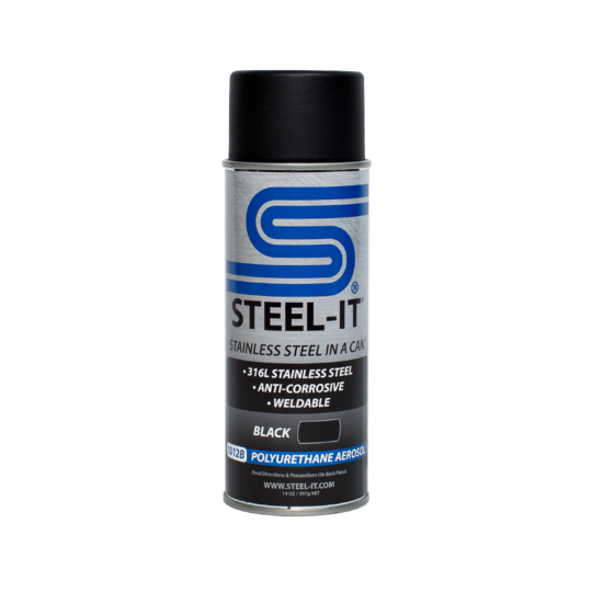 Steel-It Black Polyurethane Aerosol