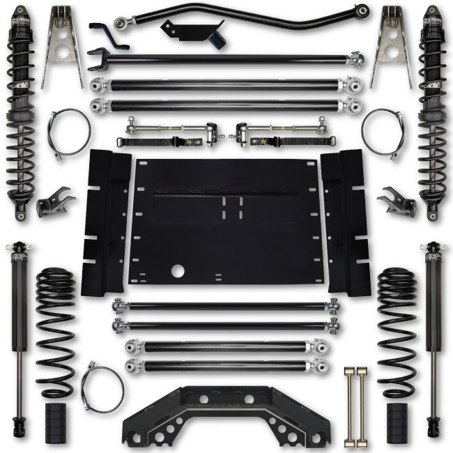 TJ 4.5 Inch X Factor Coil Over System - Stage 1