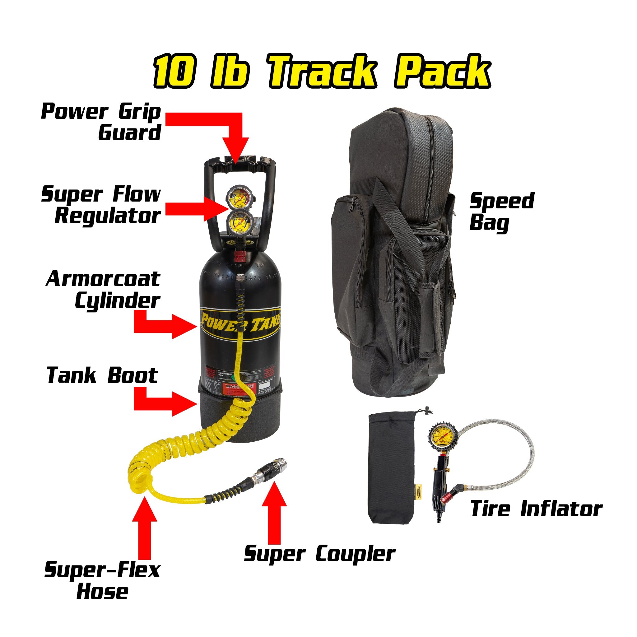 10 lb. Track Pack Power Tank