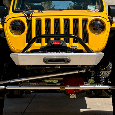 JEEP JL/JLU/JT SAVVY LEGACY 6061 ALUMINUM FRONT BUMPER WITH HOOP